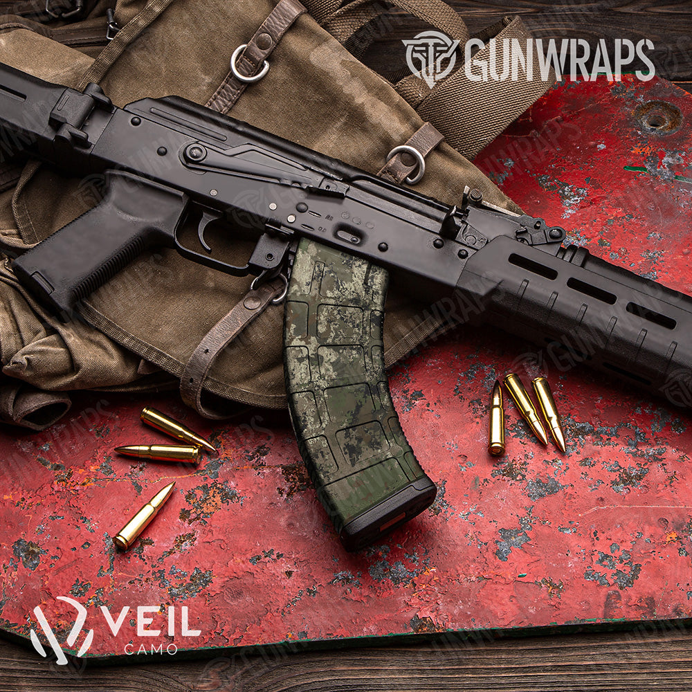 AK 47 Mag Veil Stalker Camo Gun Skin Vinyl Wrap Online now