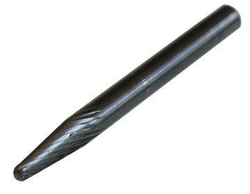 3/16 Taper w/ Radius End Carbide Burr (SL-81)