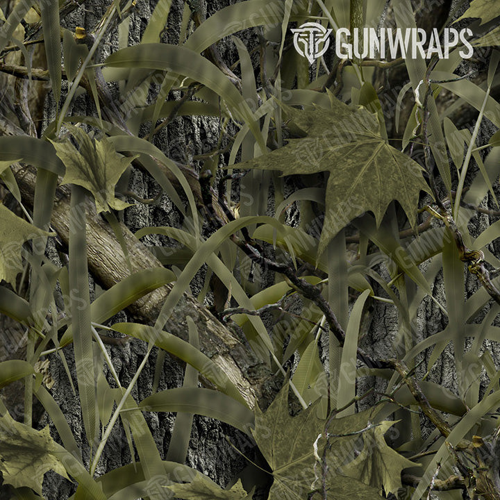 AK 47 Nature Marshland Camo Gun Skin Vinyl Wrap