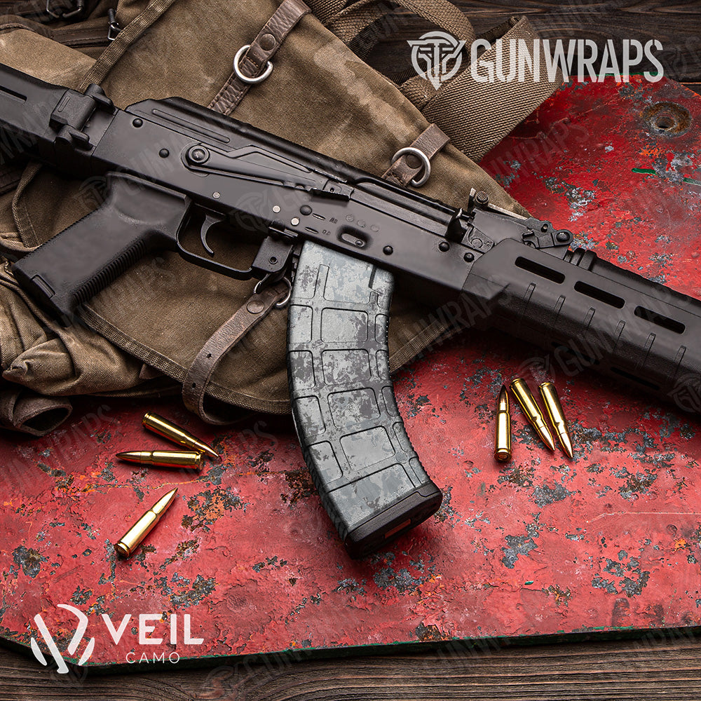 AK 47 Mag Veil Ops Polar Camo Gun Skin Vinyl Wrap Sale