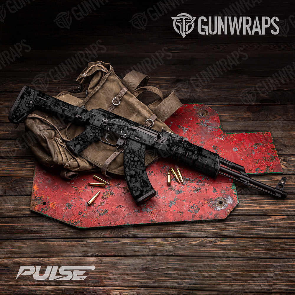 AK 47 Pulse Midnight Camo Gun Skin Vinyl Wrap Supply