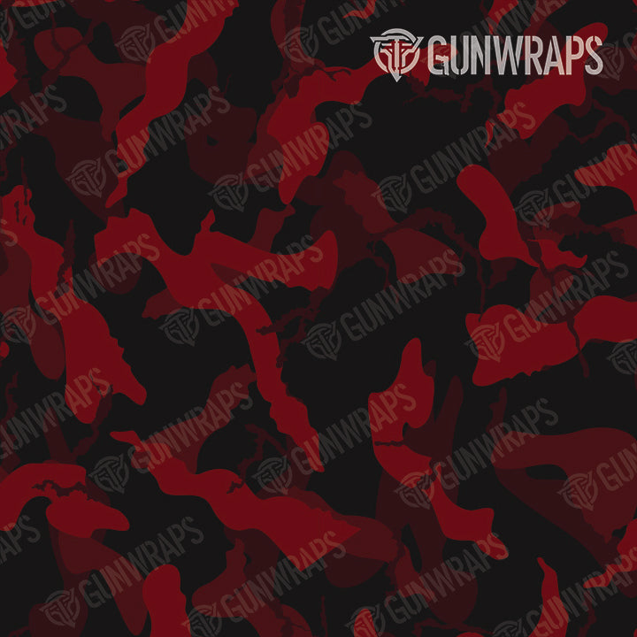 AK 47 Ragged Vampire Red Camo Gun Skin Vinyl Wrap