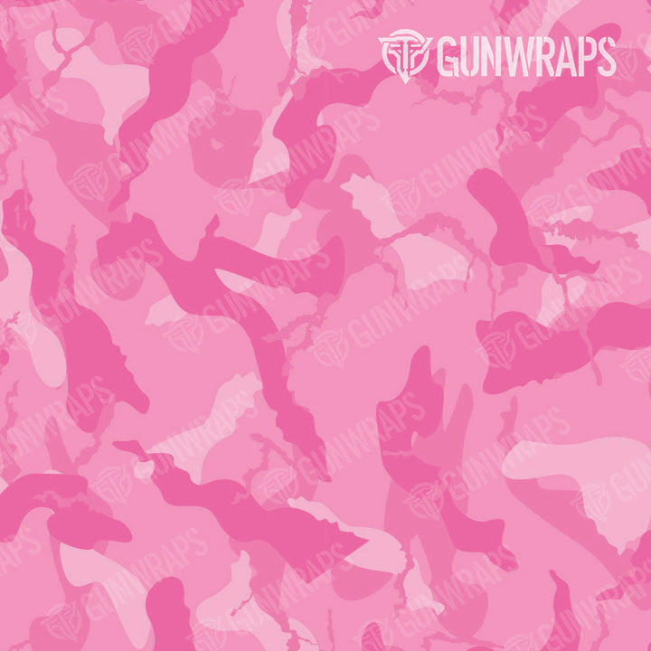 AK 47 Ragged Elite Pink Camo Gun Skin Vinyl Wrap