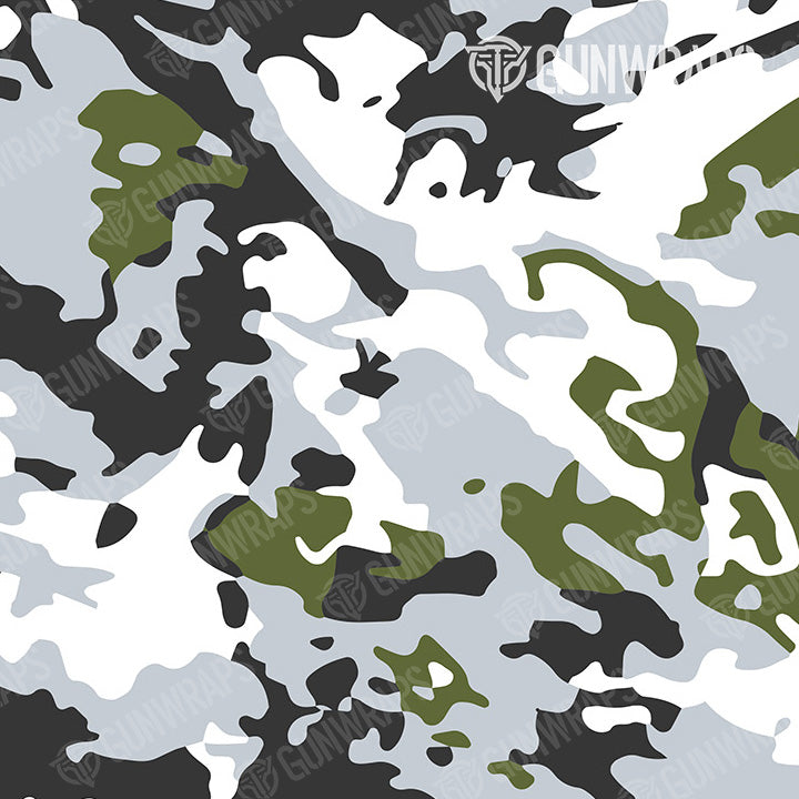 AK 47 RELV X3 Timber Wolf Camo Gun Skin Vinyl Wrap Film Fashion