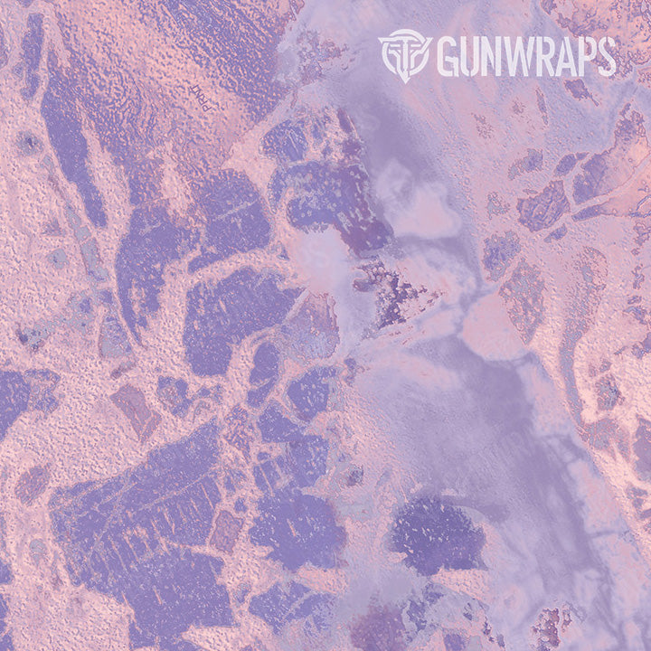 AK 47 Realtree WAV3 Purple Rose Camo Gun Skin Vinyl Wrap