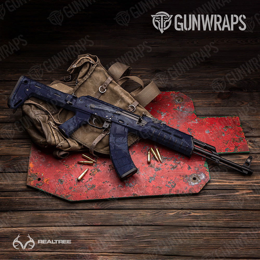 AK 47 Realtree XTREME Deep Sea Camo Gun Skin Vinyl Wrap Online Sale
