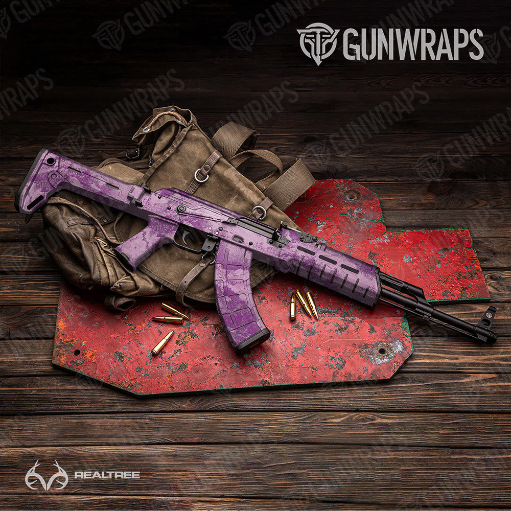 AK 47 Realtree XTREME Passion Pink Camo Gun Skin Vinyl Wrap Supply