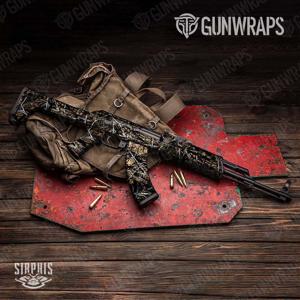 AK 47 Sirphis Outshine Camo Gun Skin Vinyl Wrap Online Hot Sale