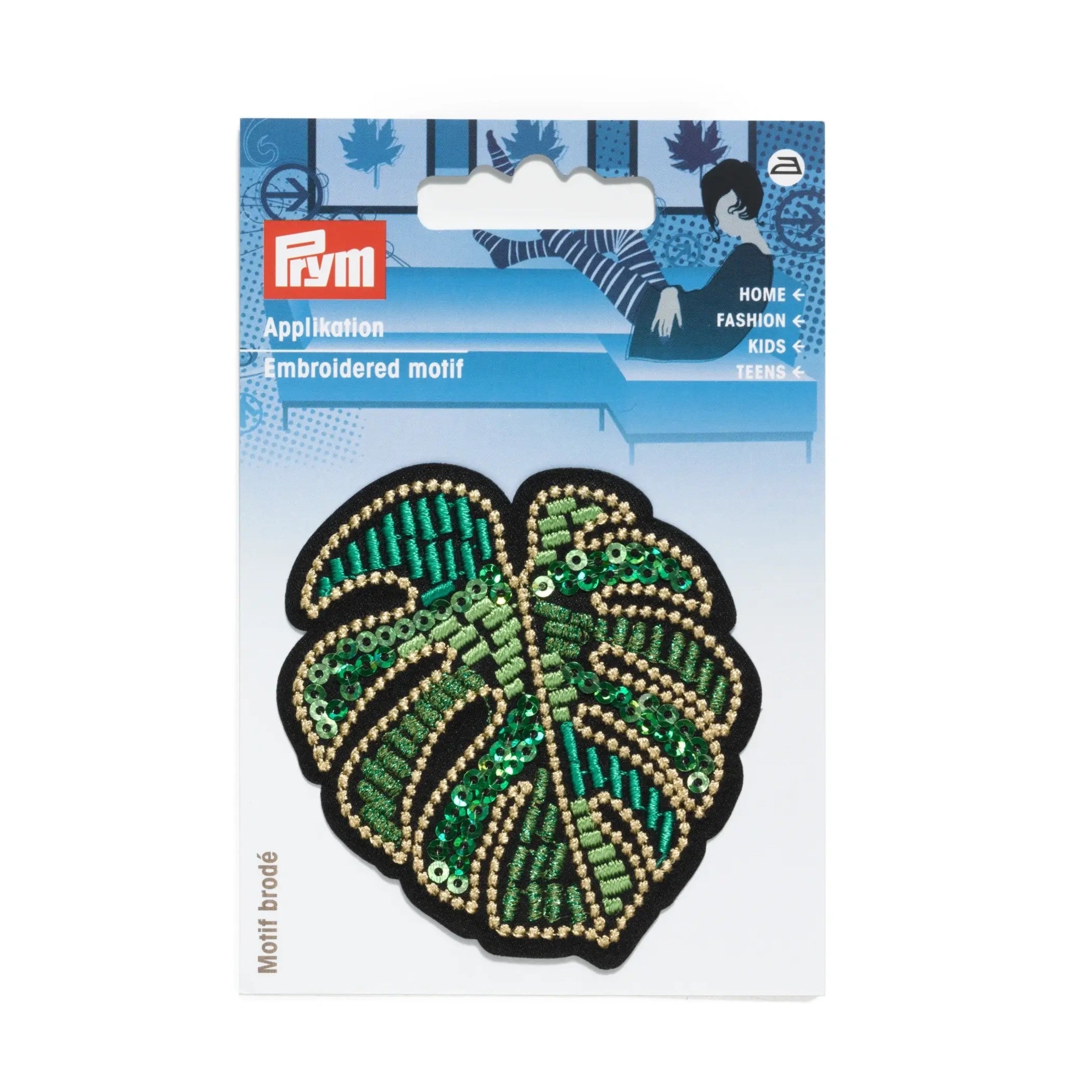Applique, Ficus Leaf, 1 pc