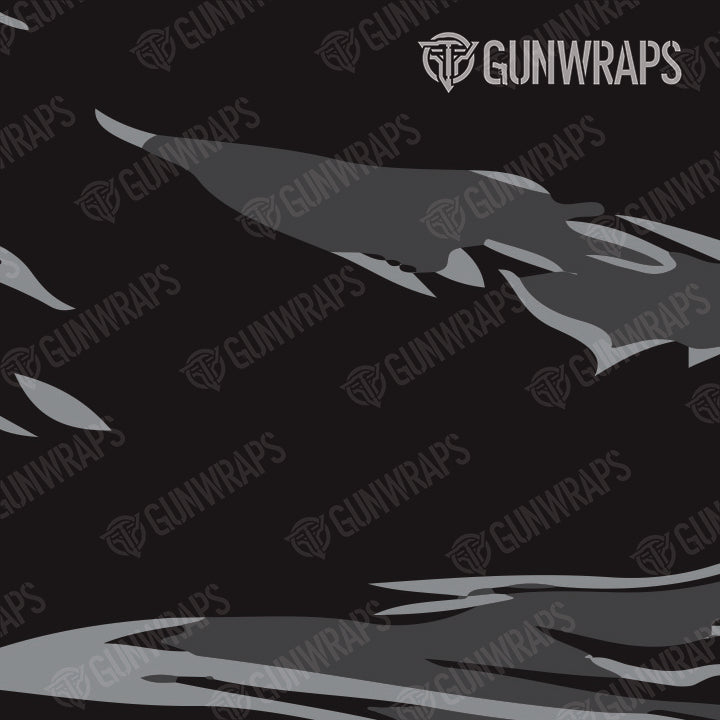 AK 47 Shredded Midnight Camo Gun Skin Vinyl Wrap