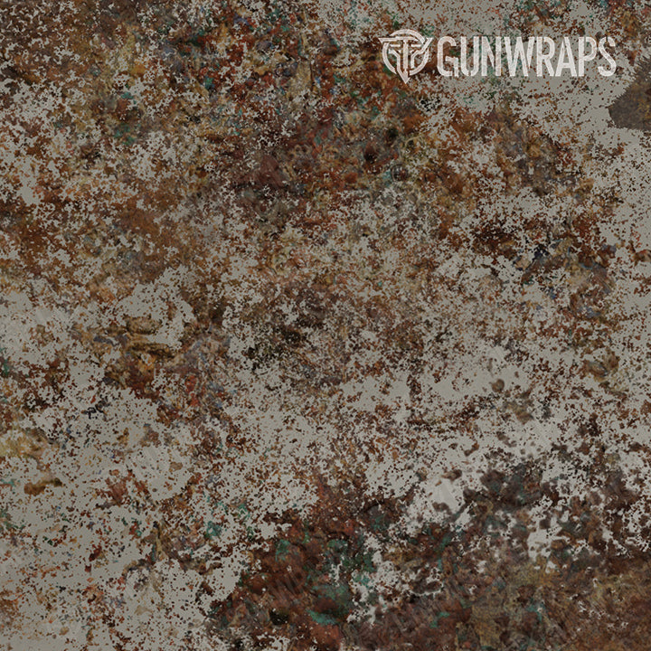 AK 47 Rust White Gun Skin Vinyl Wrap