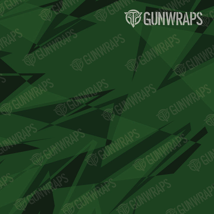 AK 47 Sharp Elite Green Camo Gun Skin Vinyl Wrap