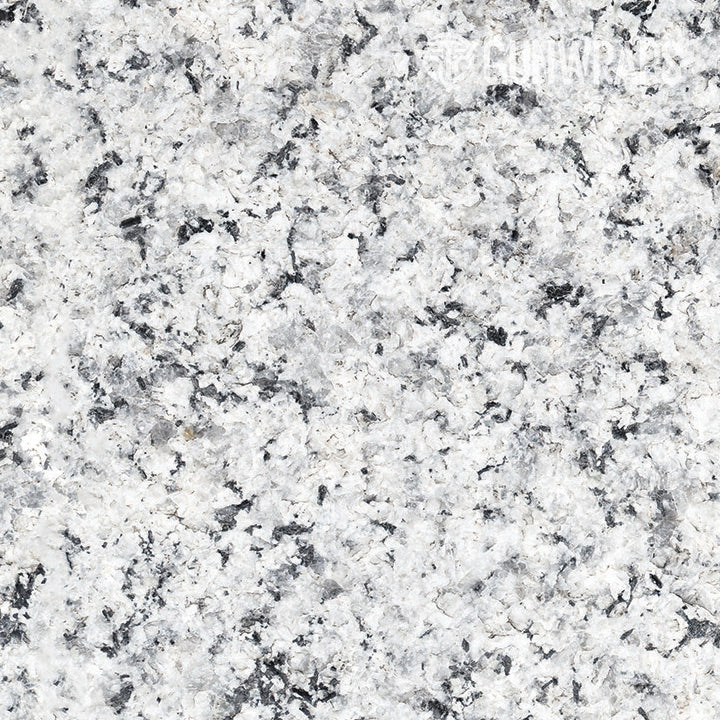 AK 47 Stone Arctic White Granite Gun Skin Vinyl Wrap Supply