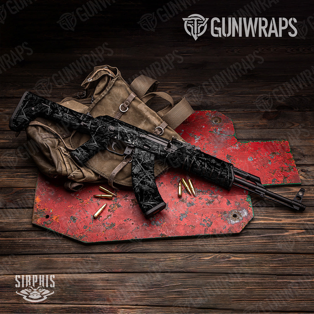 AK 47 Sirphis Harvest Moon Camo Gun Skin Vinyl Wrap Discount