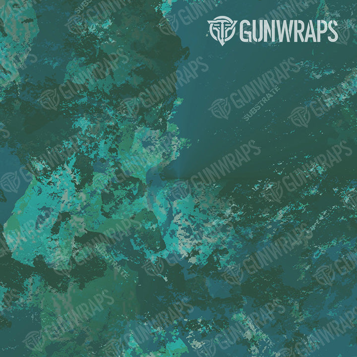 AK 47 Substrate Shellback Camo Gun Skin Vinyl Wrap Film
