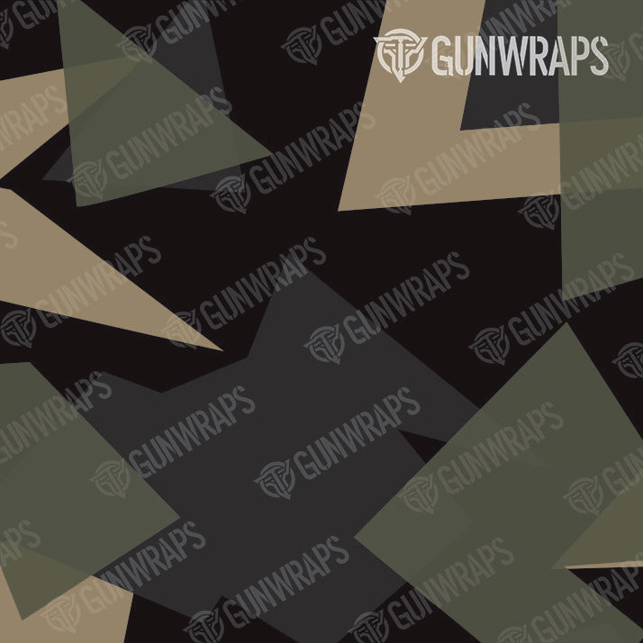 AK 47 Shattered Militant Charcoal Camo Gun Skin Vinyl Wrap Online now