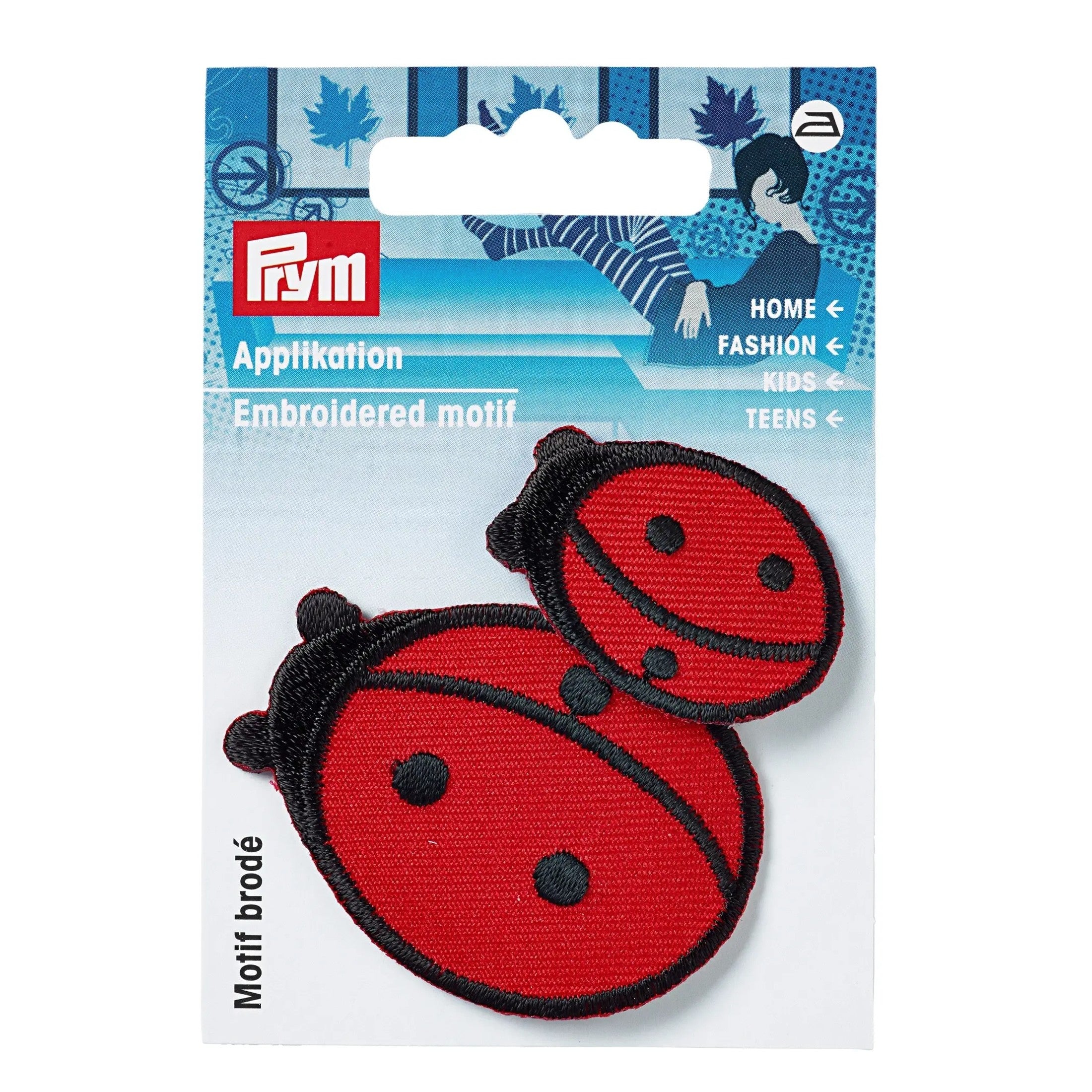 Applique, Ladybugs, 2 pc