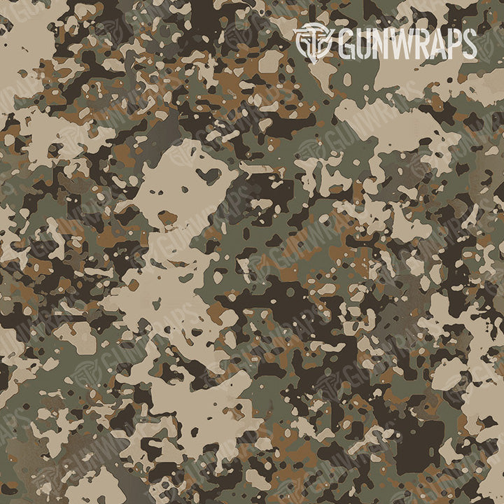 AK 47 Veil Terra G Camo Gun Skin Vinyl Wrap