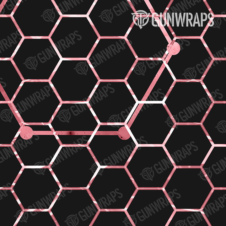 AK 47 Vivid Hex Pink Gun Skin Vinyl Wrap Sale
