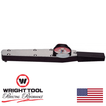 3/8″ Dr. Wright Dial Style Torque Wrench 0-250 In. Lbs. #3471 (3471WR)