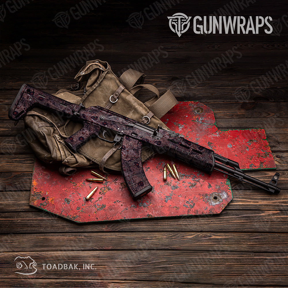 AK 47 Toadaflage Rotten Camo Gun Skin Vinyl Wrap Discount