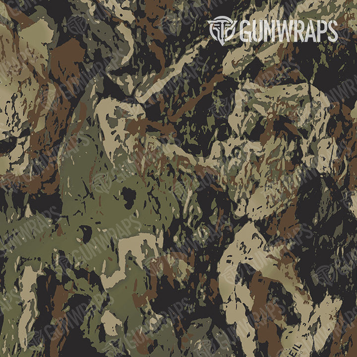 AK 47 Veil Rumba Barren Camo Gun Skin Vinyl Wrap