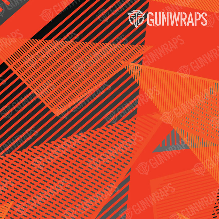 AK 47 Trigon Elite Orange Gun Skin Vinyl Wrap