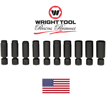 3/8″ Drive 10 Piece Deep Metric Universal Power Socket Set 10mm – 19mm (352WR) Hot on Sale