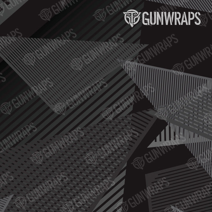 AK 47 Trigon Elite Black Gun Skin Vinyl Wrap