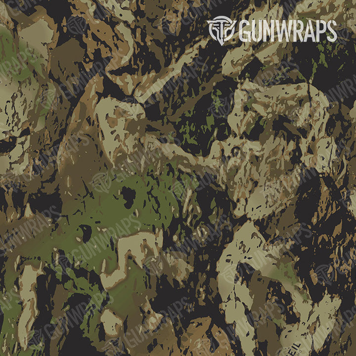 AK 47 Veil Rumba Multi Camo Gun Skin Vinyl Wrap