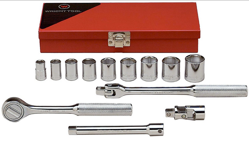 3/8″ Drive 13 Piece 12 Point Standard Socket Set (330WR)