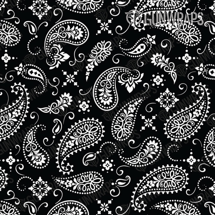 AR 15 Bandana Black & White Gun Skin Vinyl Wrap