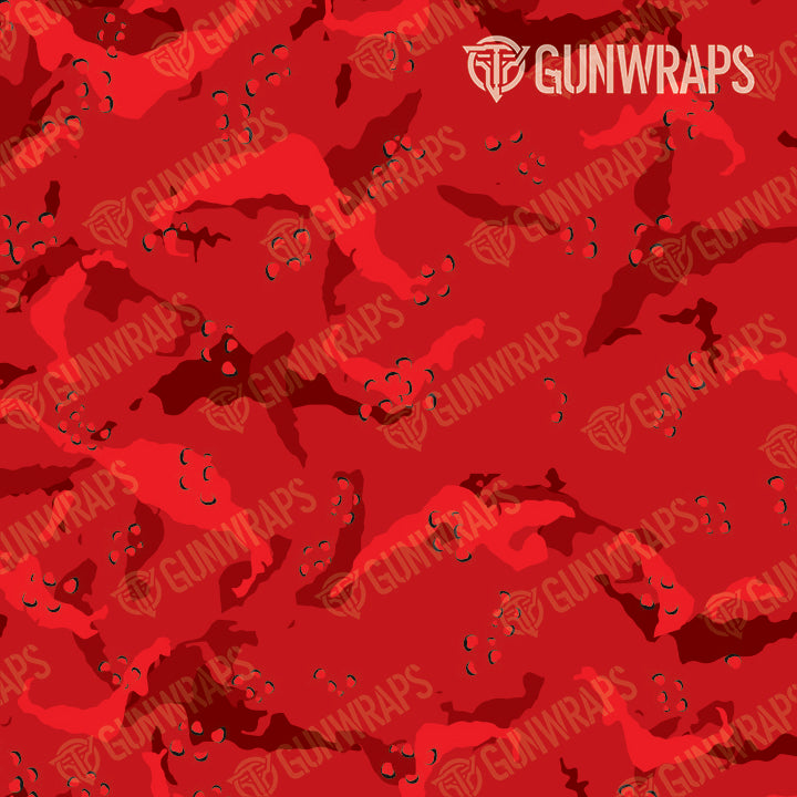AR 15 Mag & Mag Well Battle Storm Elite Red Camo Gun Skin Vinyl Wrap