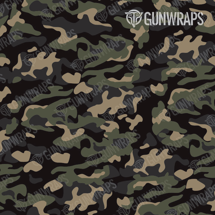 AR 15 Mag & Mag Well Classic Militant Charcoal Camo Gun Skin Vinyl Wrap Hot on Sale