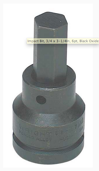 5/32″ – 3/8″ Dr. Impact Hex Bit Socket (32B05WR)