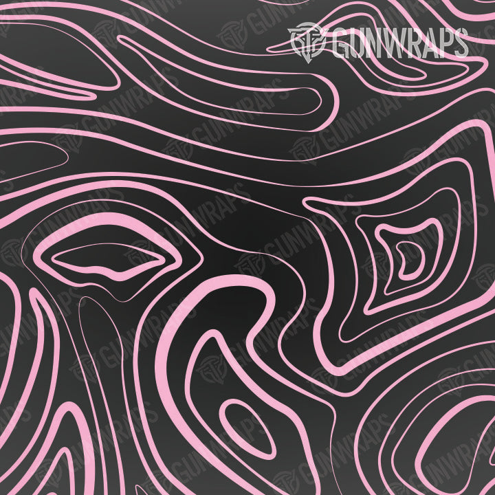 AR 15 Mag & Mag Well Damascus Pink Gun Skin Vinyl Wrap Fashion
