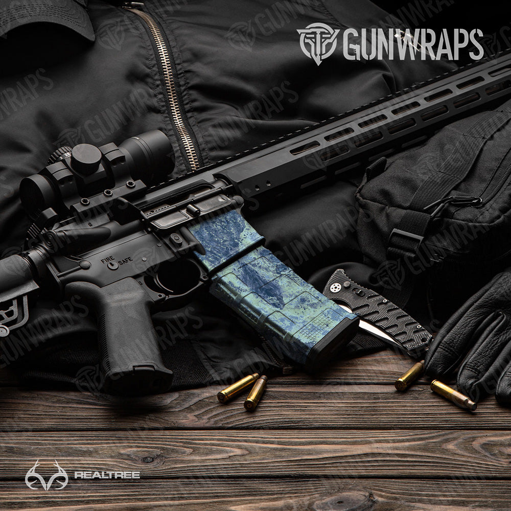 AR 15 Mag & Mag Well Realtree XTREME Original Camo Gun Skin Vinyl Wrap Sale