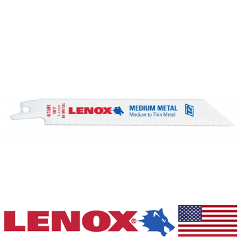 8″ 18TPI Lenox (5 per pack) Bi-Metal Sawzall Blades (20578818R)