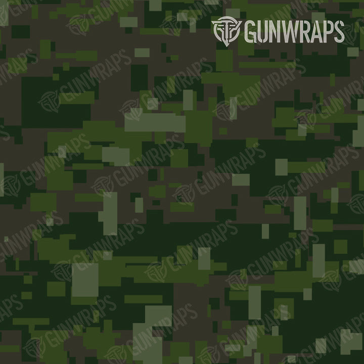 AR 15 Mag Digital Army Dark Green Camo Gun Skin Vinyl Wrap
