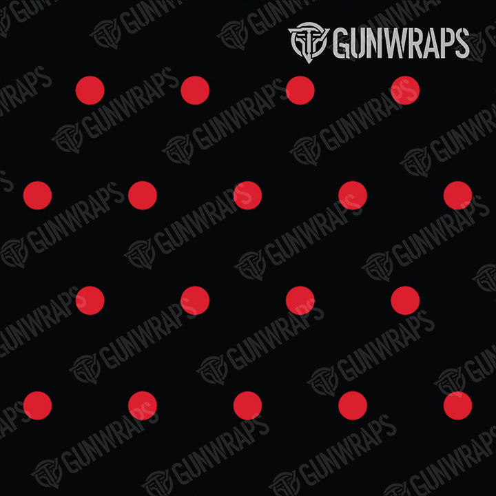 AR 15 Mag Dotted Black Cherry Gun Skin Vinyl Wrap Supply