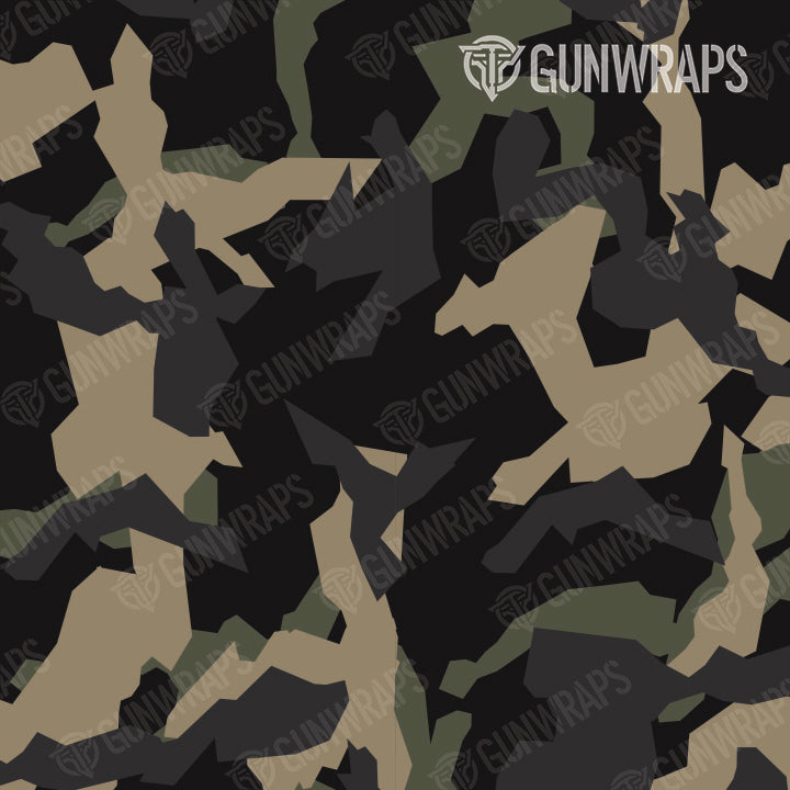 AR 15 Mag Erratic Militant Charcoal Camo Gun Skin Vinyl Wrap Supply
