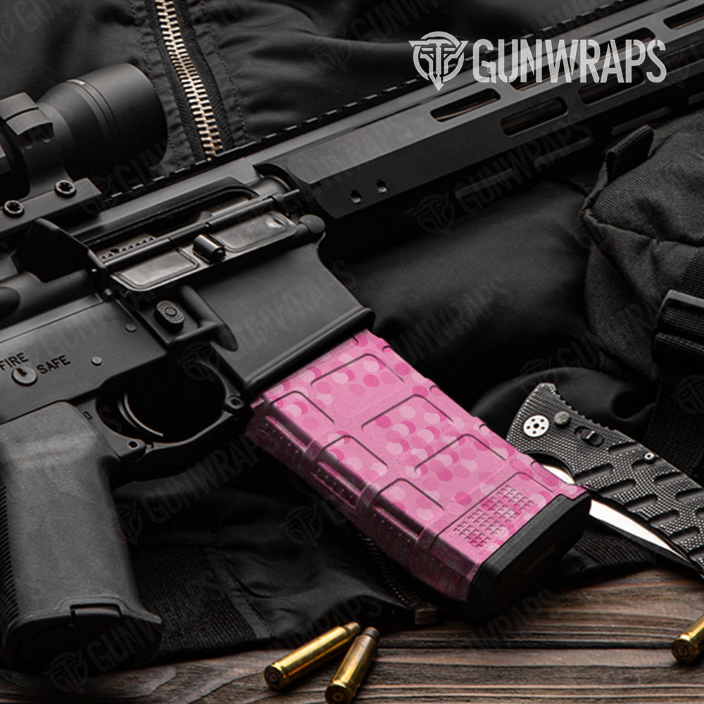 AR 15 Mag Eclipse Camo Elite Pink Gun Skin Vinyl Wrap