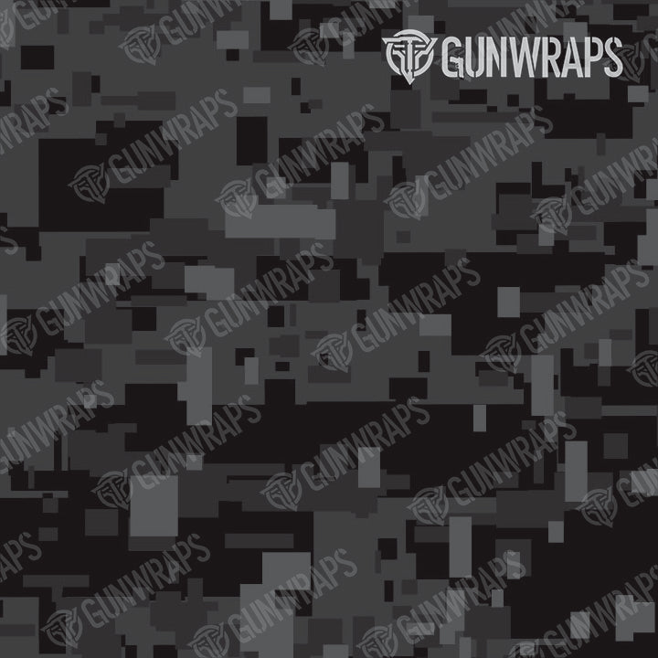 AR 15 Mag Digital Elite Black Camo Gun Skin Vinyl Wrap