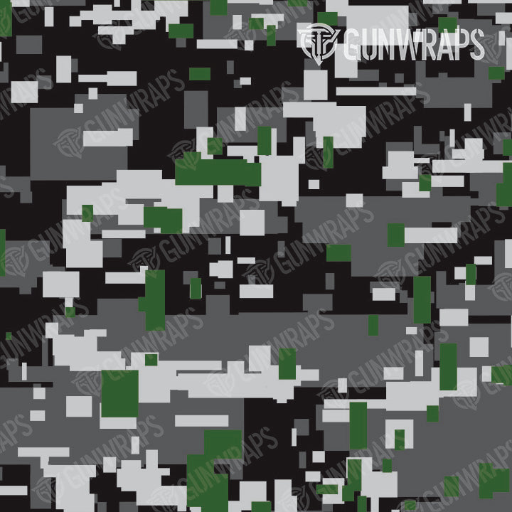 AR 15 Mag Digital Urban Green Camo Gun Skin Vinyl Wrap