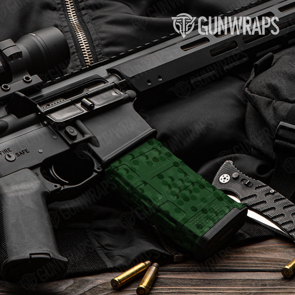 AR 15 Mag Eclipse Camo Elite Green Gun Skin Vinyl Wrap