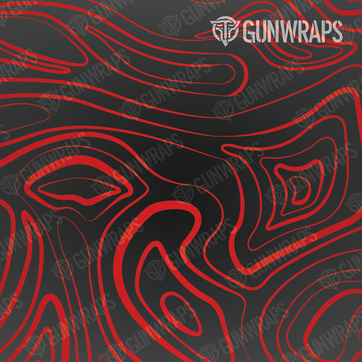 AR 15 Mag Damascus Red Gun Skin Vinyl Wrap Online Hot Sale