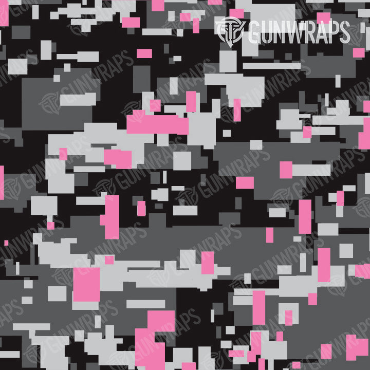 AR 15 Mag Digital Urban Pink Camo Gun Skin Vinyl Wrap