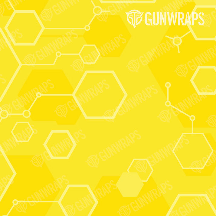 AR 15 Mag Hex DNA Elite Yellow Gun Skin Vinyl Wrap Sale