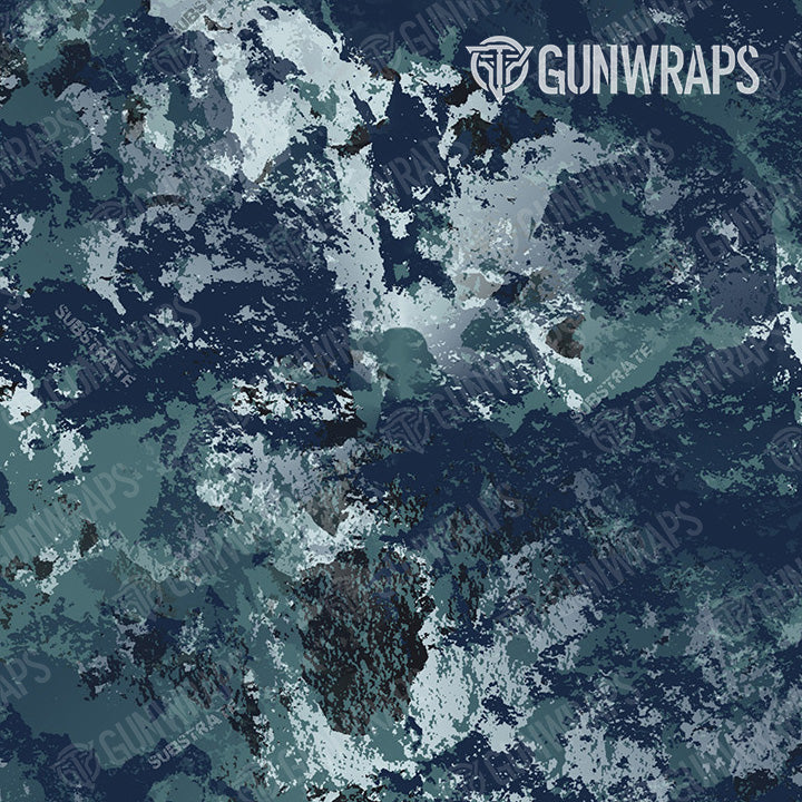 AR 15 Mag Substrate Saipan Camo Gun Skin Vinyl Wrap Film