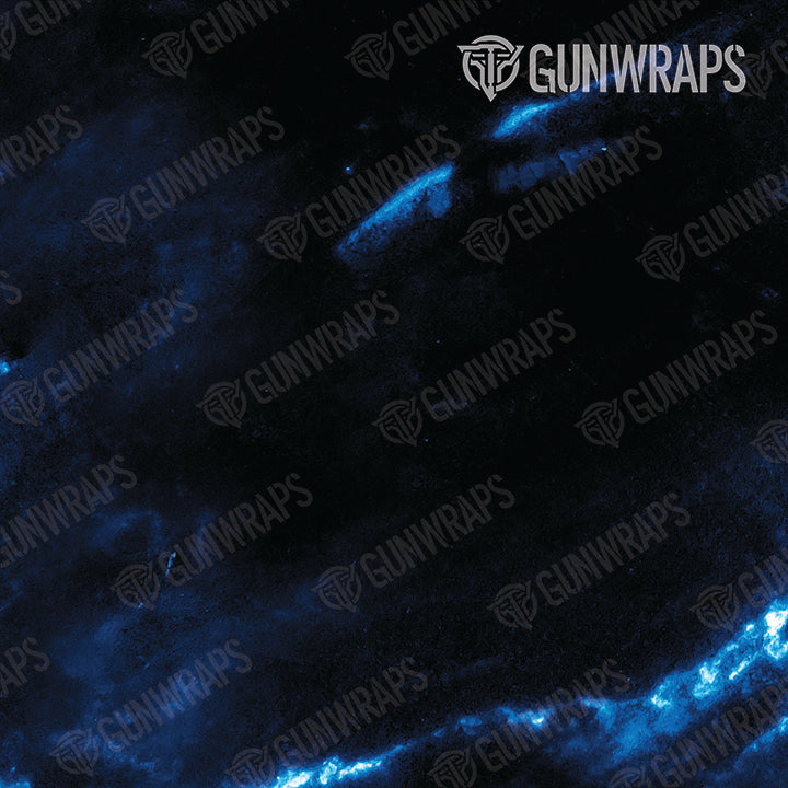 AR 15 Mag Stone Blue Lightning Marble Gun Skin Vinyl Wrap | Blowout | 284563